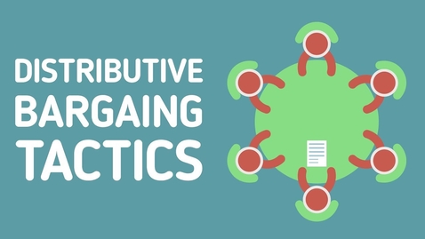 Thumbnail for Negotiation tutorial - Distributive bargaining (slicing the pie)