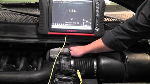 Thumbnail for Throttle Position Sensor Test (voltmeter and scope)