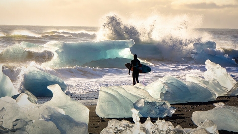 Thumbnail for Chris Burkard: The joy of surfing in ice-cold water