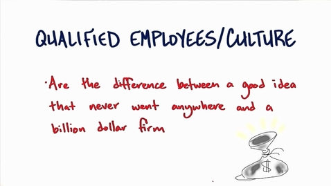 Thumbnail for entry Qualified Employees And Culture