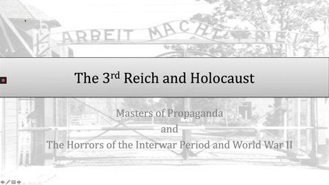 Thumbnail for 27 Week 6  The Rise of the Third Reich