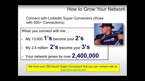 Thumbnail for BYU-Idaho LinkedIn Training 2
