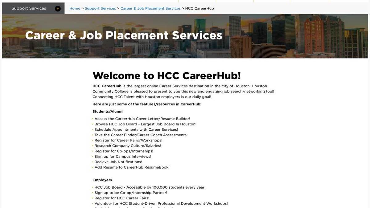 HCC CareerHub