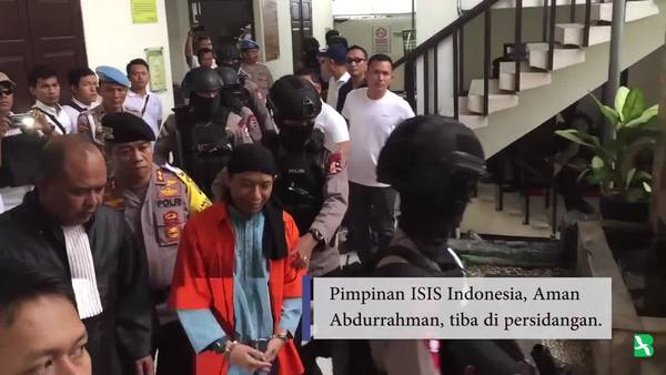 Pimpinan ISIS Indonesia Dijatuhi Hukuman Mati