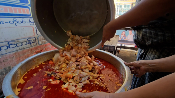 Budget restaurant serves up meals for Yangon’s poor