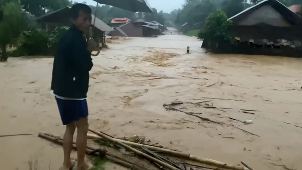 Flash Floods Inundate Northern and Central Laos