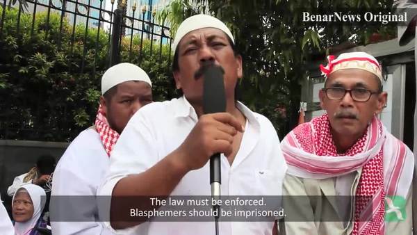 Jokowi Addresses Jakarta Rally 