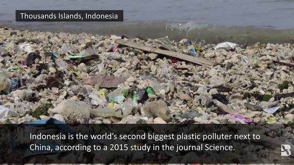 Community Near Indonesian Capital Battles Plastic Waste