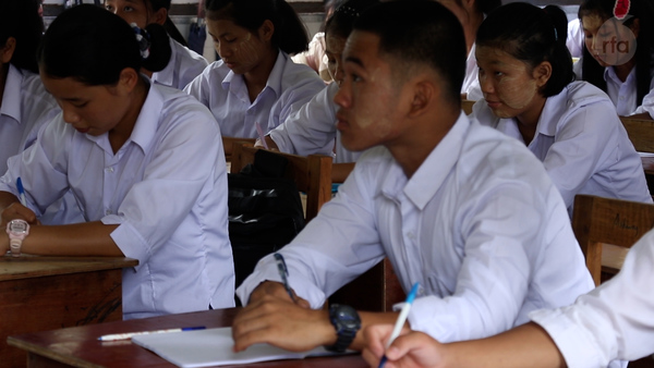 Kachin high school sees surge in enrollment as students leave junta-controlled regions of Myanmar