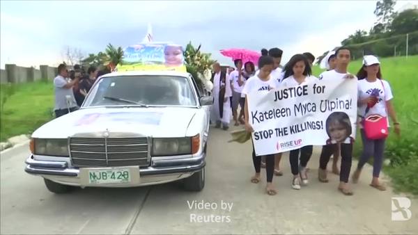 Three-year-old Gunned Down in Philippine Drug War Laid to Rest