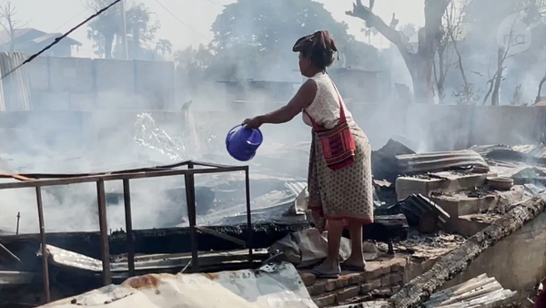 “(Junta troops) can burn our houses, but they can’t burn our will,” resident of Myanmar’s Sagaing Region