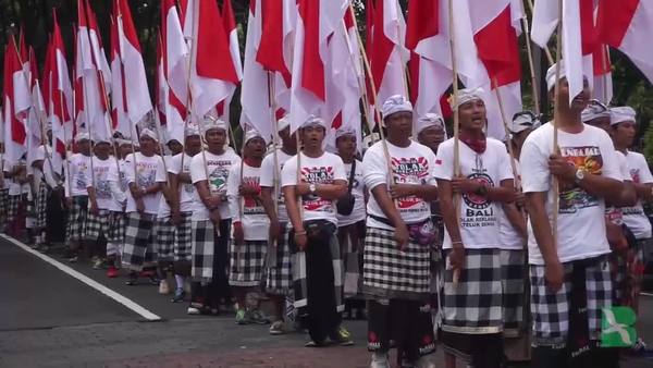 110 Bendera untuk Peringatan 110 Tahun Puputan Badung