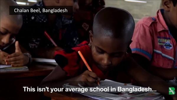 Bangladesh: Floating School Serves Children in Flood-Prone Areas