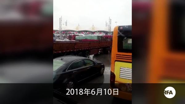 卡車司機全國大罷工   部分營運卡車被砸損