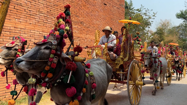 A rare ceremony for novice monks and nuns in post-coup Myanmar