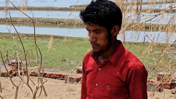 Rohingya man grieves loss of family to Cyclone Mocha