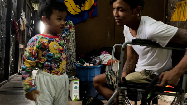 Anti-coup activist struggles since he lost his leg in Myanmar junta crackdown