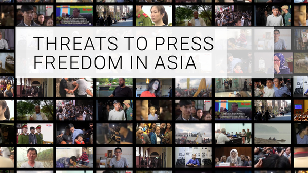 Threats to Press Freedom in Asia in 2018