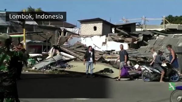 Aftershocks Hit Lombok and Bali