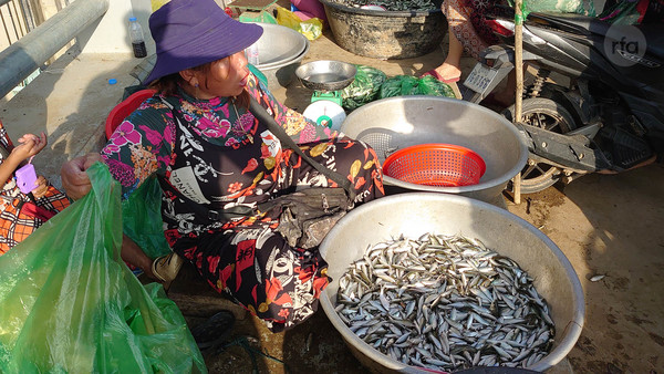 ពលរដ្ឋ​មួយ​ចំនួន​នៅ​ខេត្ត​បាត់ដំបង​នាំ​គ្នា​មក​នេសាទ​នៅ​ទំនប់​សាលា​តាអន