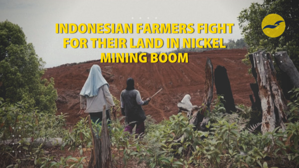 Indonesian farmers fight for their land in nickel mining boom