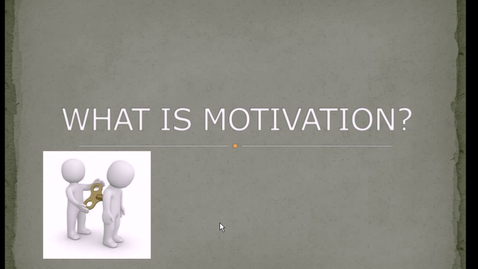 Thumbnail for What is Motivation?