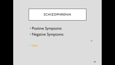 Thumbnail for Schizophrenia