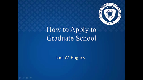 Thumbnail for Grad School week 12