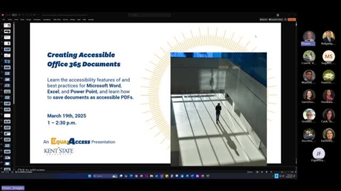 Thumbnail for Creating Accessible Office 365 Documents 2025