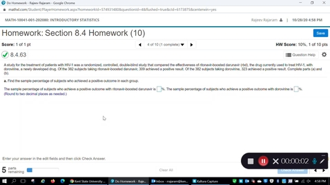 Thumbnail for Section 8.4 Problem 4
