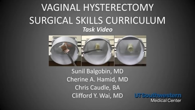 Video Gallery Obstetrics Gynecology