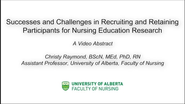 Video Gallery Nurse Educator