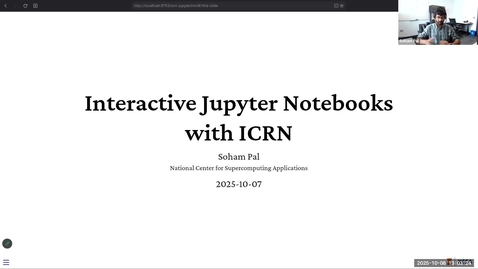 Thumbnail for Jupyter with ICRN