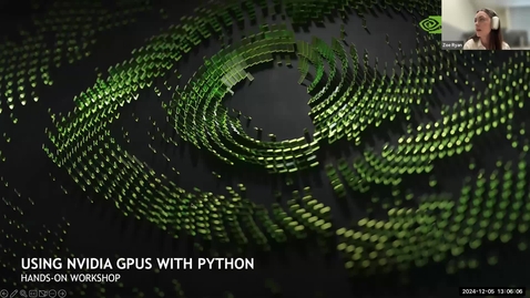 Thumbnail for NVIDIA Using GPUs with Python