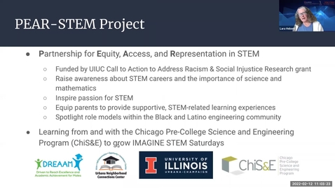 Thumbnail for entry IMAGINE STEM Saturday Orientation