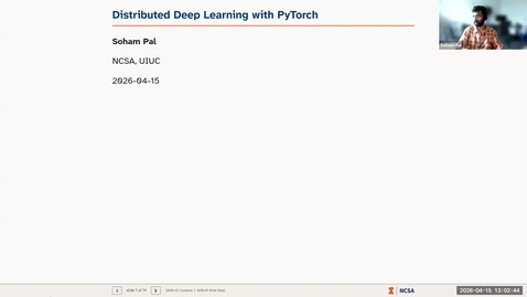 Thumbnail for Distributed Deep Learning with PyTorch Lightning