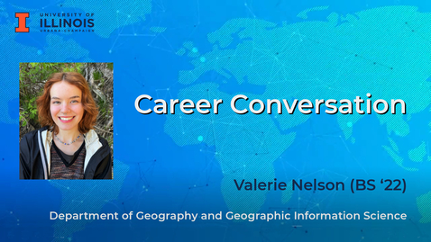 Thumbnail for entry Career Conversation: Valerie Nelson