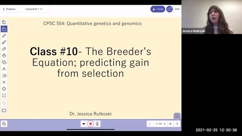 Thumbnail for entry Spring 2021-CPSC 554-Quant Genetics and Genomics-Section A