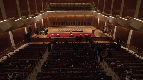 Thumbnail for Doctoral Hooding Ceremony, Dec. 2025