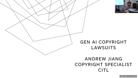 Thumbnail for Generative AI Meets Copyright Law: Lawsuits, Fair Use, and the Road Ahead