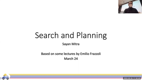 Thumbnail for ECE 484 Lecture 16: Planning 1