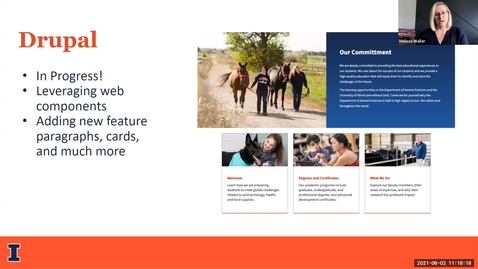 Thumbnail for entry 2B - Delivering Consistent Web Design Templates Across Multiple Platforms - Spring 2021 IT Pro Forum