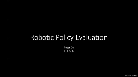 Thumbnail for Final project presentations for ECE 5