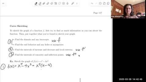 Thumbnail for Sketching the graph of a function 