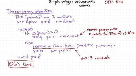 Thumbnail for Jan 22: Convex hulls (continued)