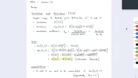 Thumbnail for ECE 313 C 2023 Spring - Lecture 04/17