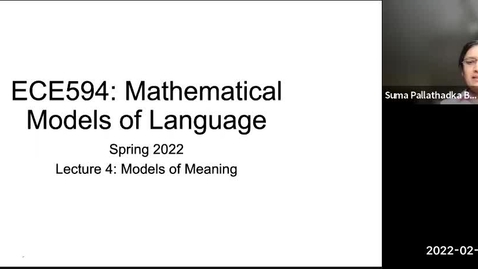 Thumbnail for Sp 2022 ECE 594 lecture 4