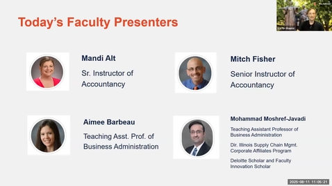 Thumbnail for Faculty Showcase: Innovative Teaching at Gies - Stories from the Classroom