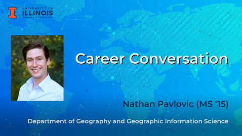 Thumbnail for entry Career Conversation: Nathan Pavlovic