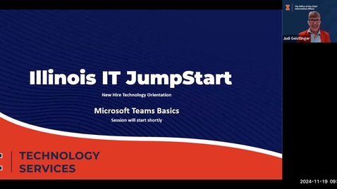 Thumbnail for Illinois IT Jumpstart: Teams Basics